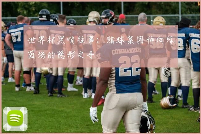 世界杯黑哨往事：赌球集团伸向绿茵场的隐形之手