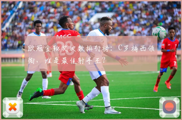 欧冠金靴奖次数排行榜：C罗梅西领衔，谁是最佳射手王？